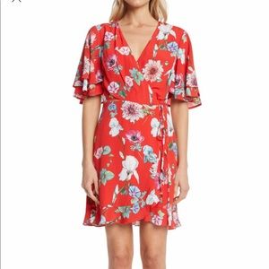 NWT Willow & Clay Wrap Style Dress in Size Large